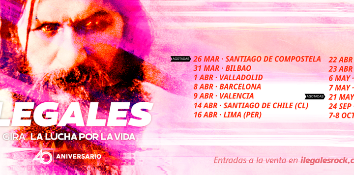 Ilegales confirma concierto en Lima por gira internacional