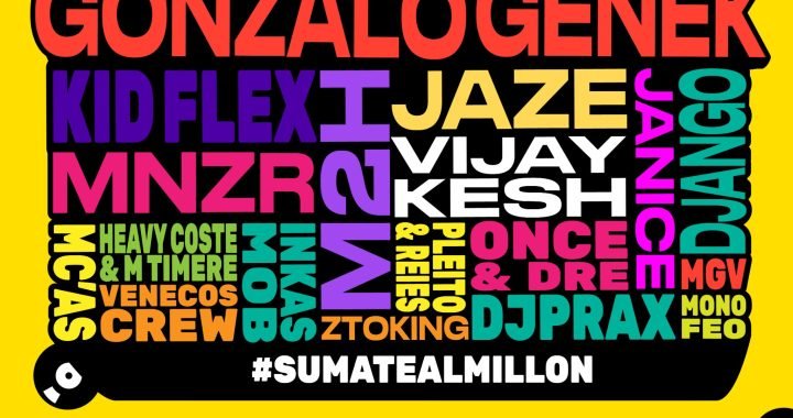 Gonzalo Genek, M2H, Jaze, Kid Flex, Janice y más se juntan en el festival de rap ‘Un Millón Más Na 2022’ este 25 de septiembre