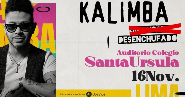 Kalimba vuelve a Perú para presentar el show más importante de su carrera: ‘Desenchufado’