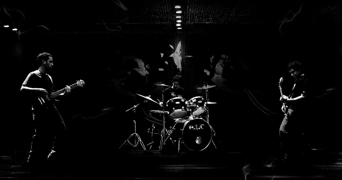 Banda peruana E.T.C. en concierto en Rosa Negra Restobar