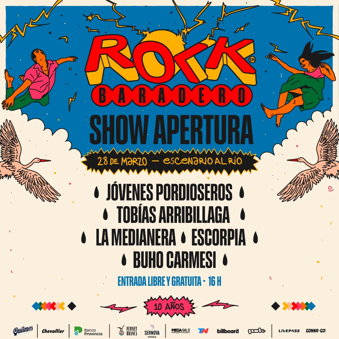Show apertura rock en Baradero