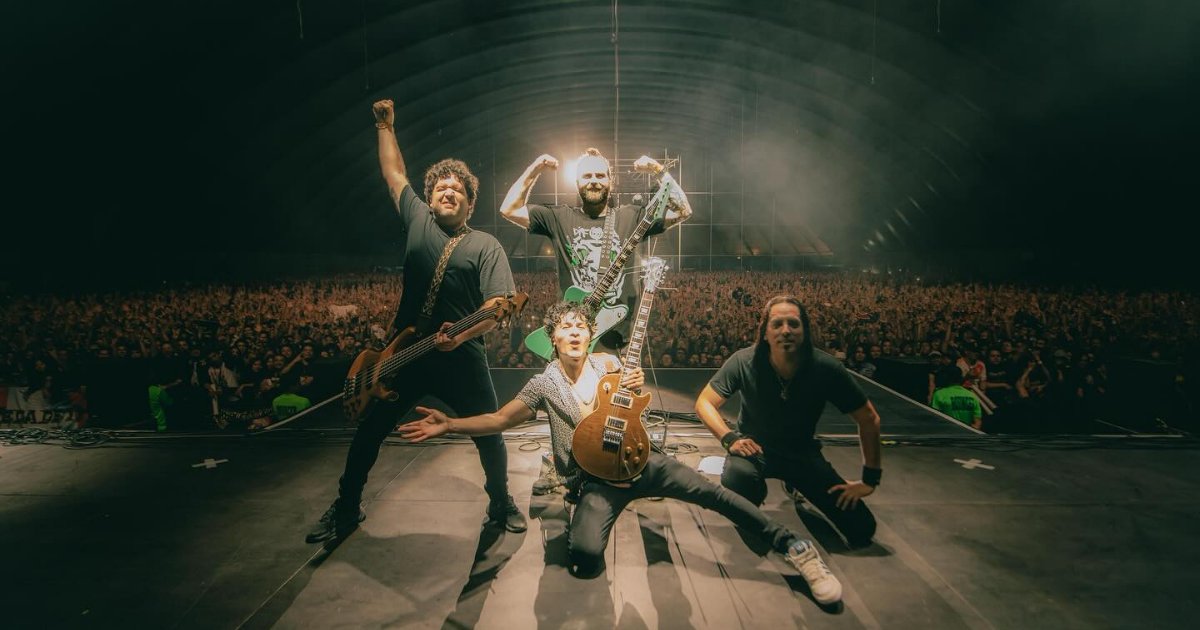 Difonía, la banda peruana que cautivó al público luego de abrirle el show a Megadeth en Lima