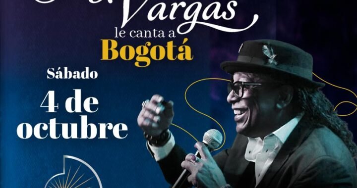 Sergio Vargas llega con un gran show a Bogotá