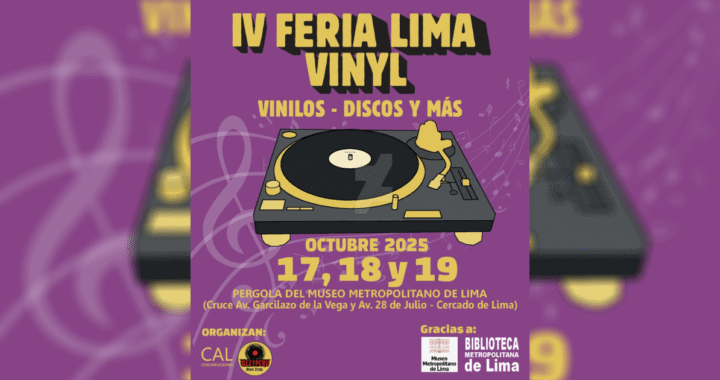 IV FERIA LIMA VINYL: Música, libros y vinilos que giran al ritmo de la ciudad