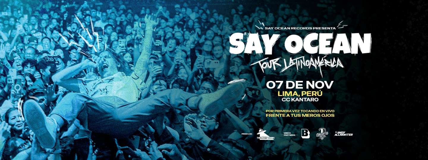 say-ocean-banner-concierto-lima-peru-2025