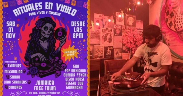 ‘Rituales en Vinilo (Para Vivos y Muertos)’ se celebrará este sábado 1 de Noviembre en el Jamaica Free Town de Pueblo Libre